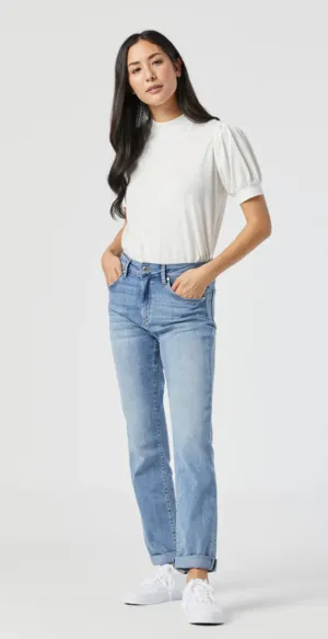 MAVI KATHLEEN DENIM BAS MIDI BLEU PLUME Mavi Clothing