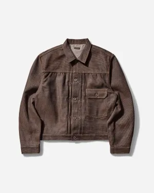 Veste en denim Century pour hommes 1ère édition Kaki / Indigo