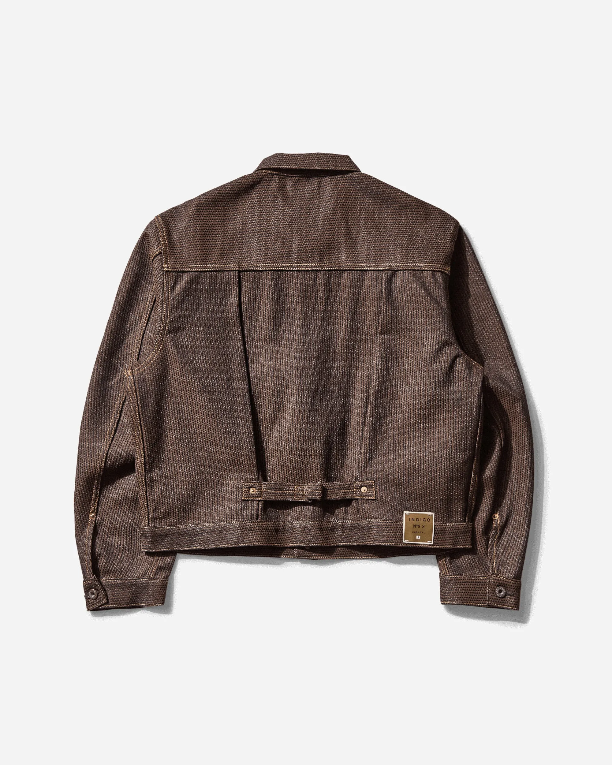 Veste en denim Century pour hommes 1ère édition Kaki / Indigo