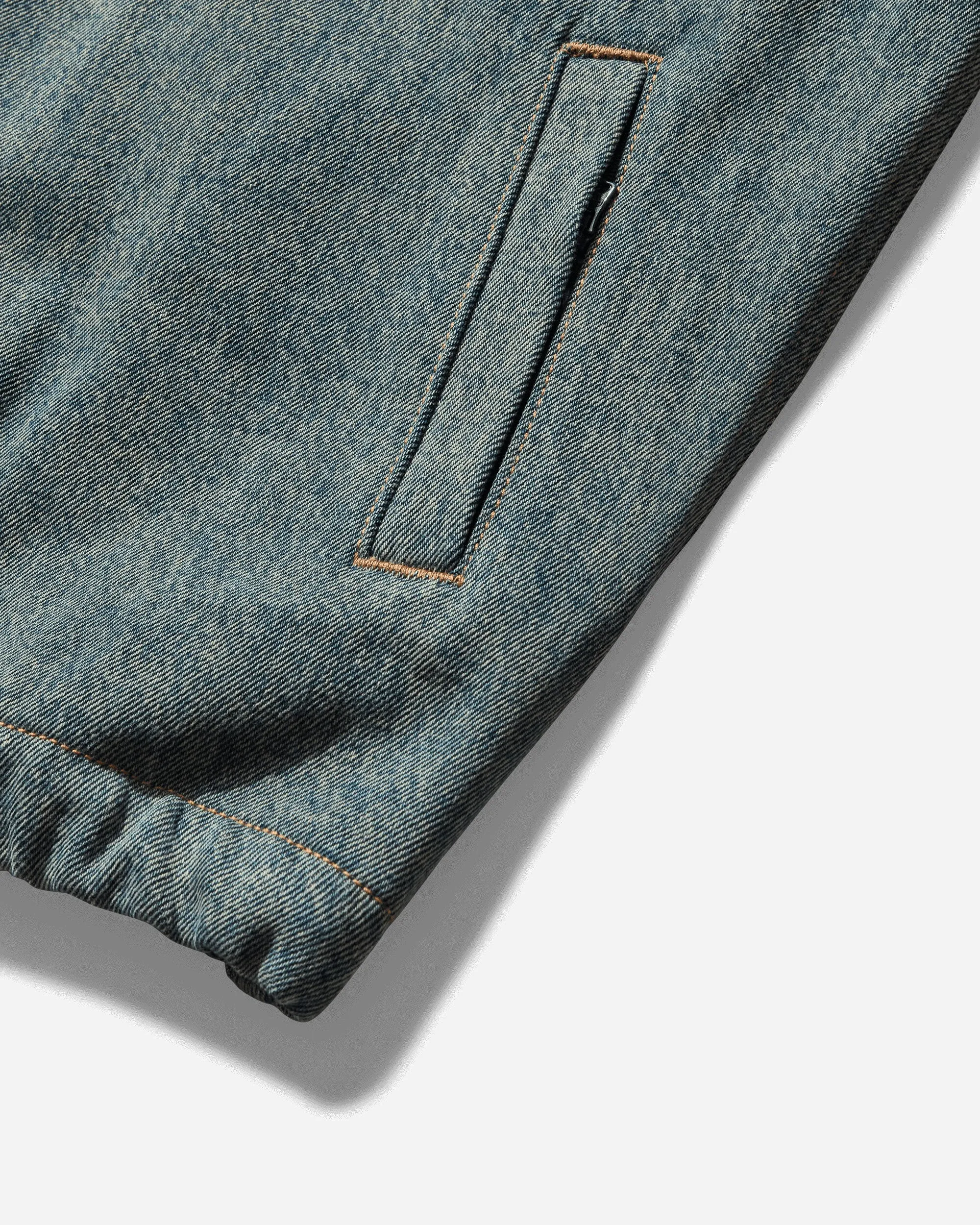 Veste de sport en denim Denim Tears pour homme - Bleu
