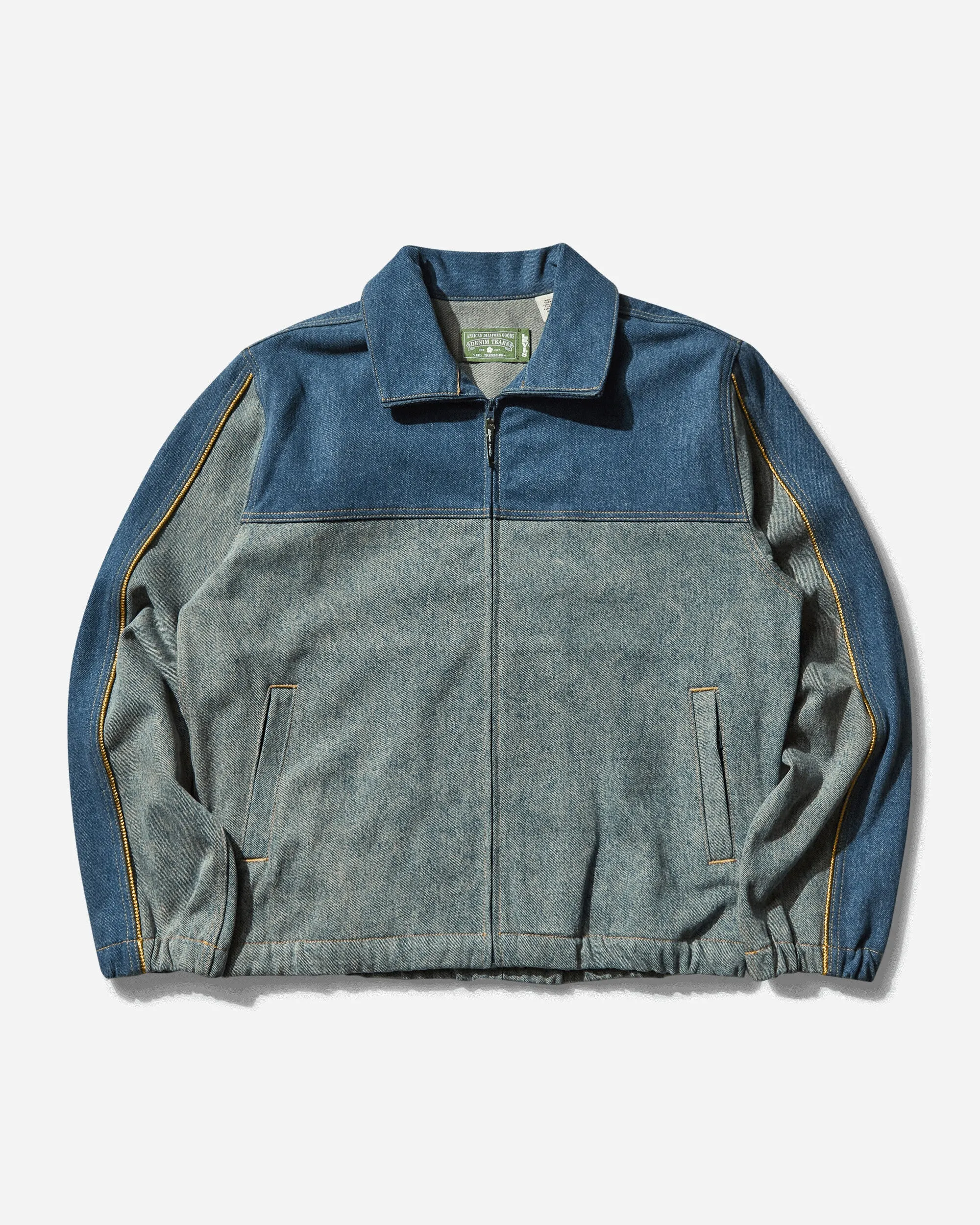 Veste de sport en denim Denim Tears pour homme - Bleu