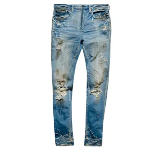 Jean Slim Fenella Pour Homme En Bleu