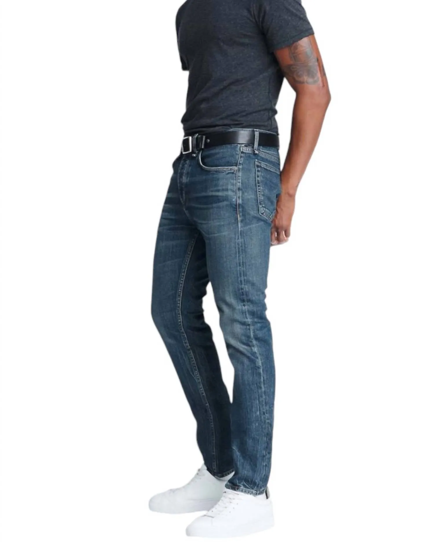 Jeans Homme Fit 2 Lavages En Merest