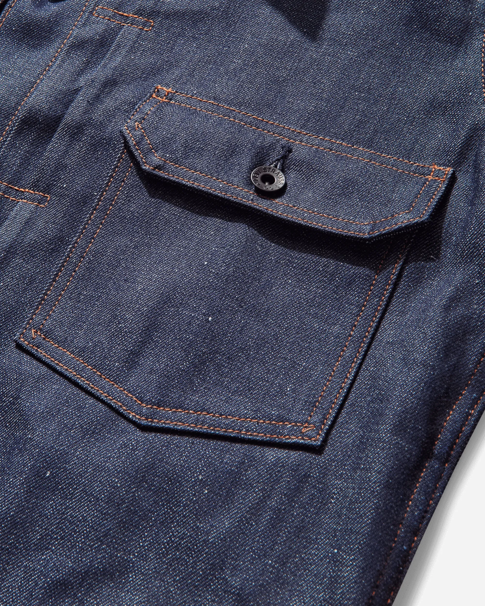 Veste pour Homme Lot 213 Bleu Rigide