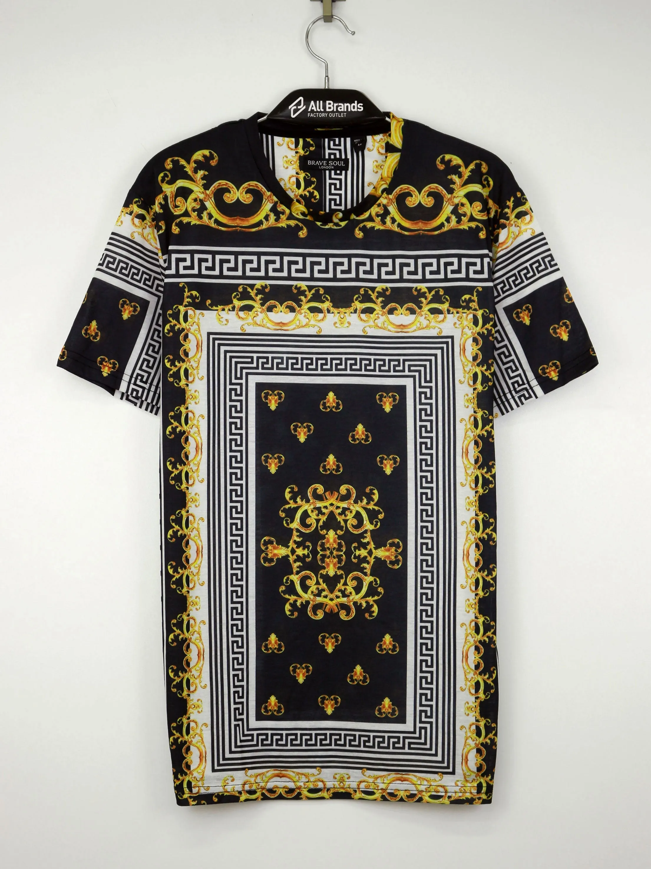 T-shirt à motifs pour homme, Multicolore