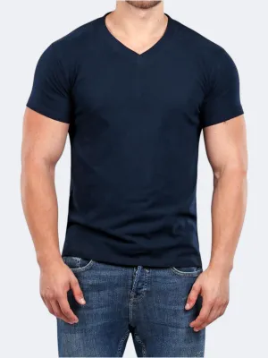 T-shirt Homme Uni, Marine