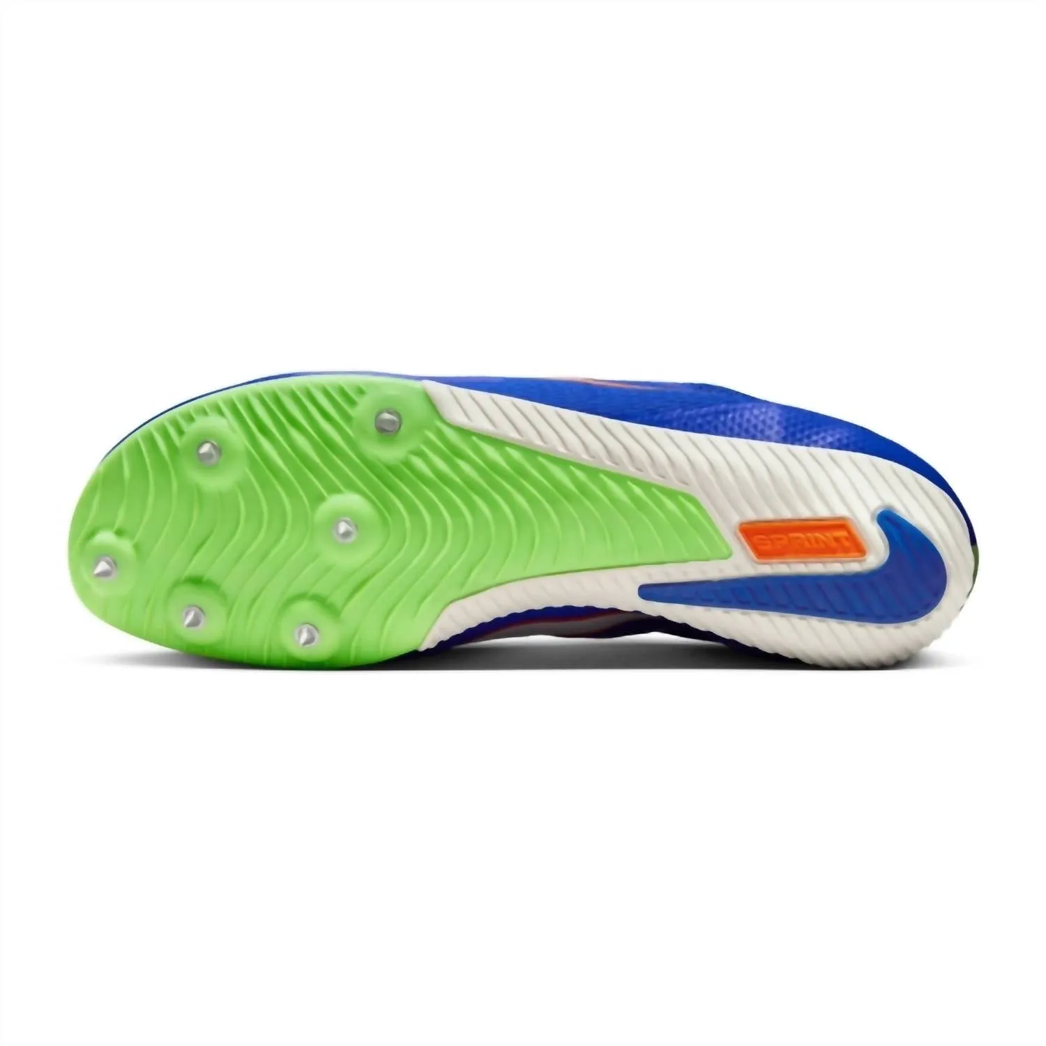 Chaussure de sport Rival Sprint pour homme en bleu coureur/blanc/explosion citron vert