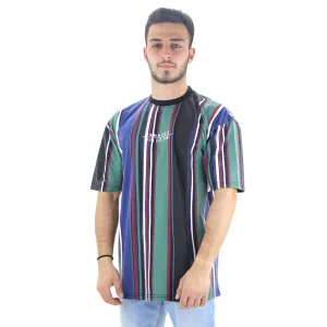 T-shirt rayé pour homme, Multi