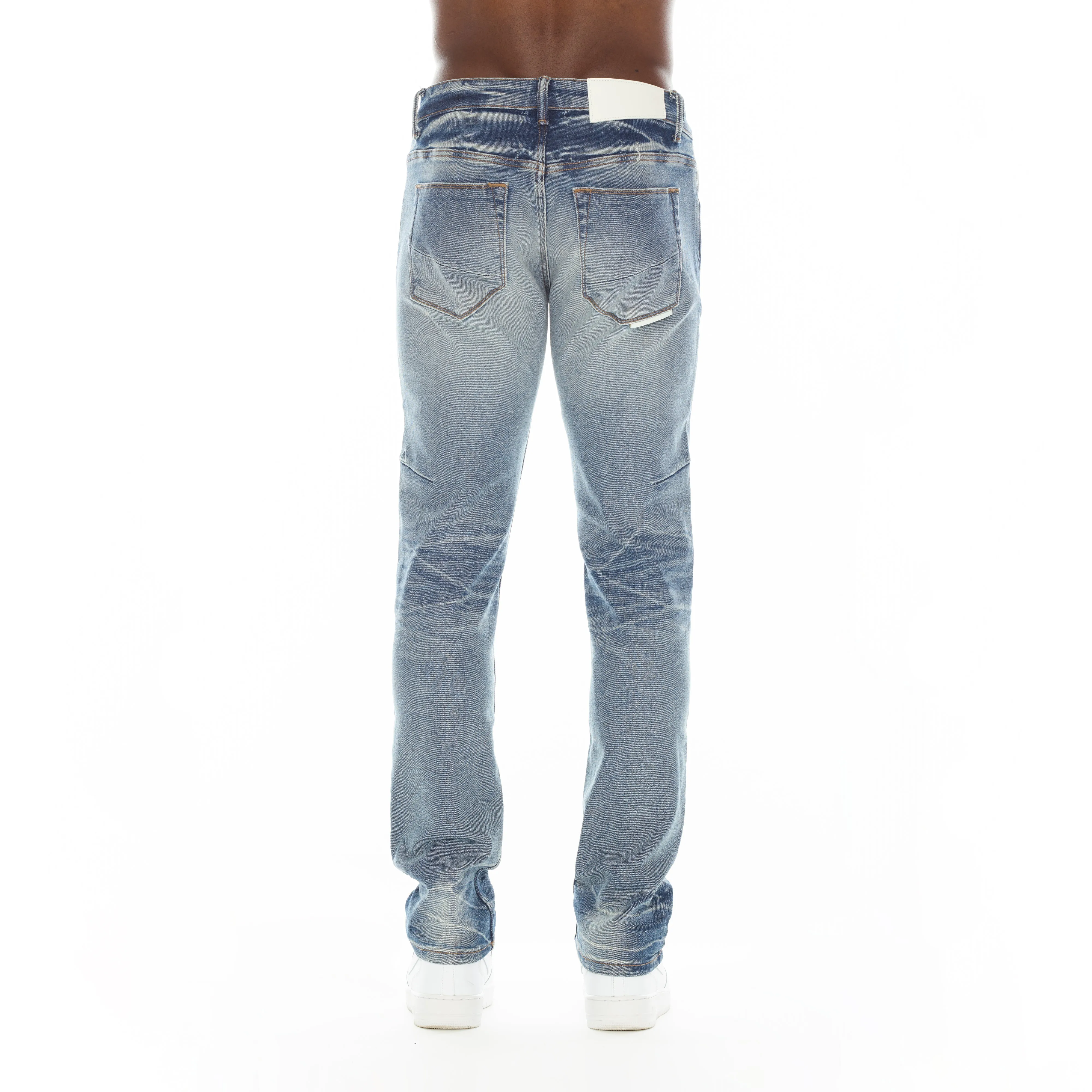 Mero Jean Slim Fit en couleur Coastal