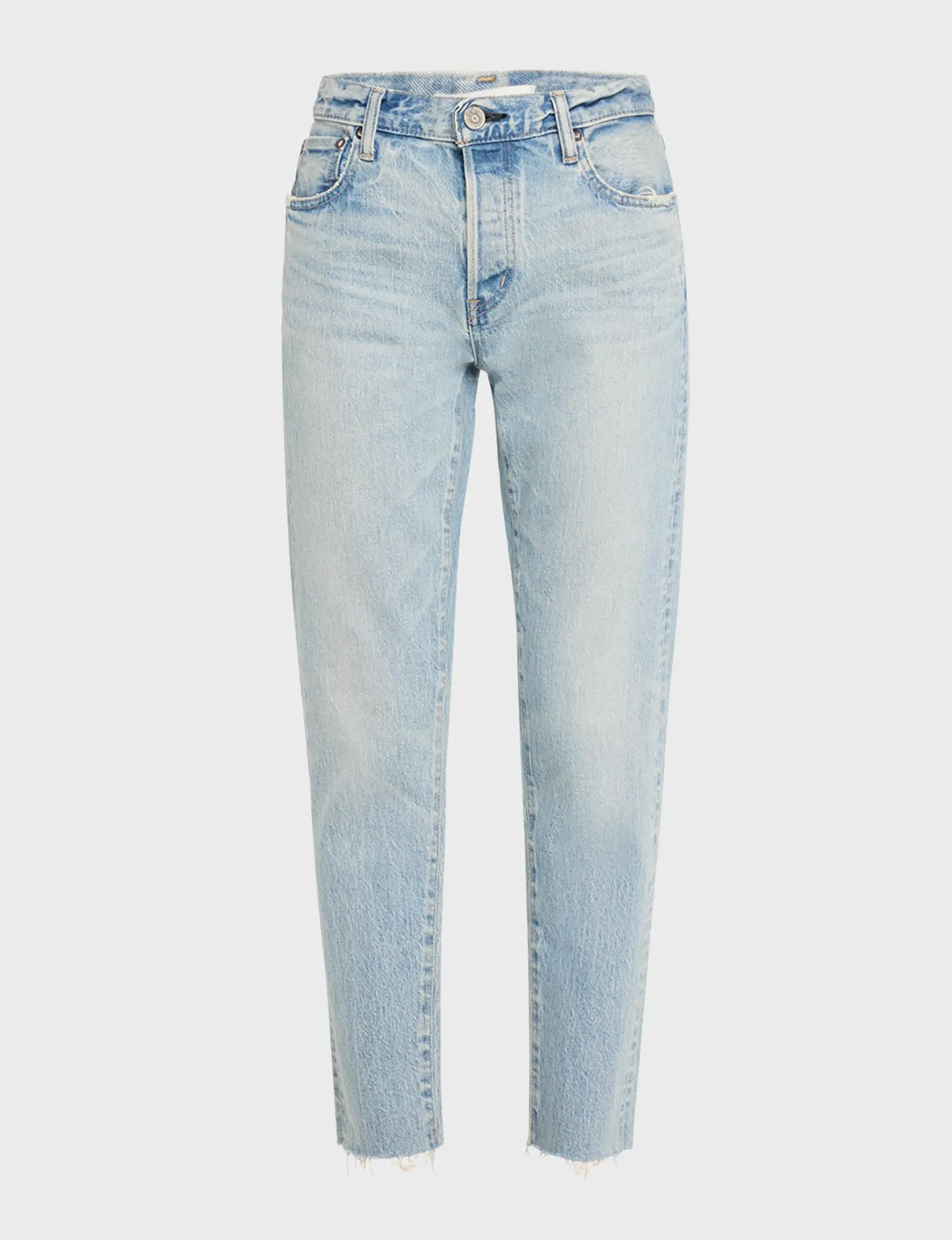 Montura Effilé Mi-Hauteur, Vêtement Bleu Clair moussy