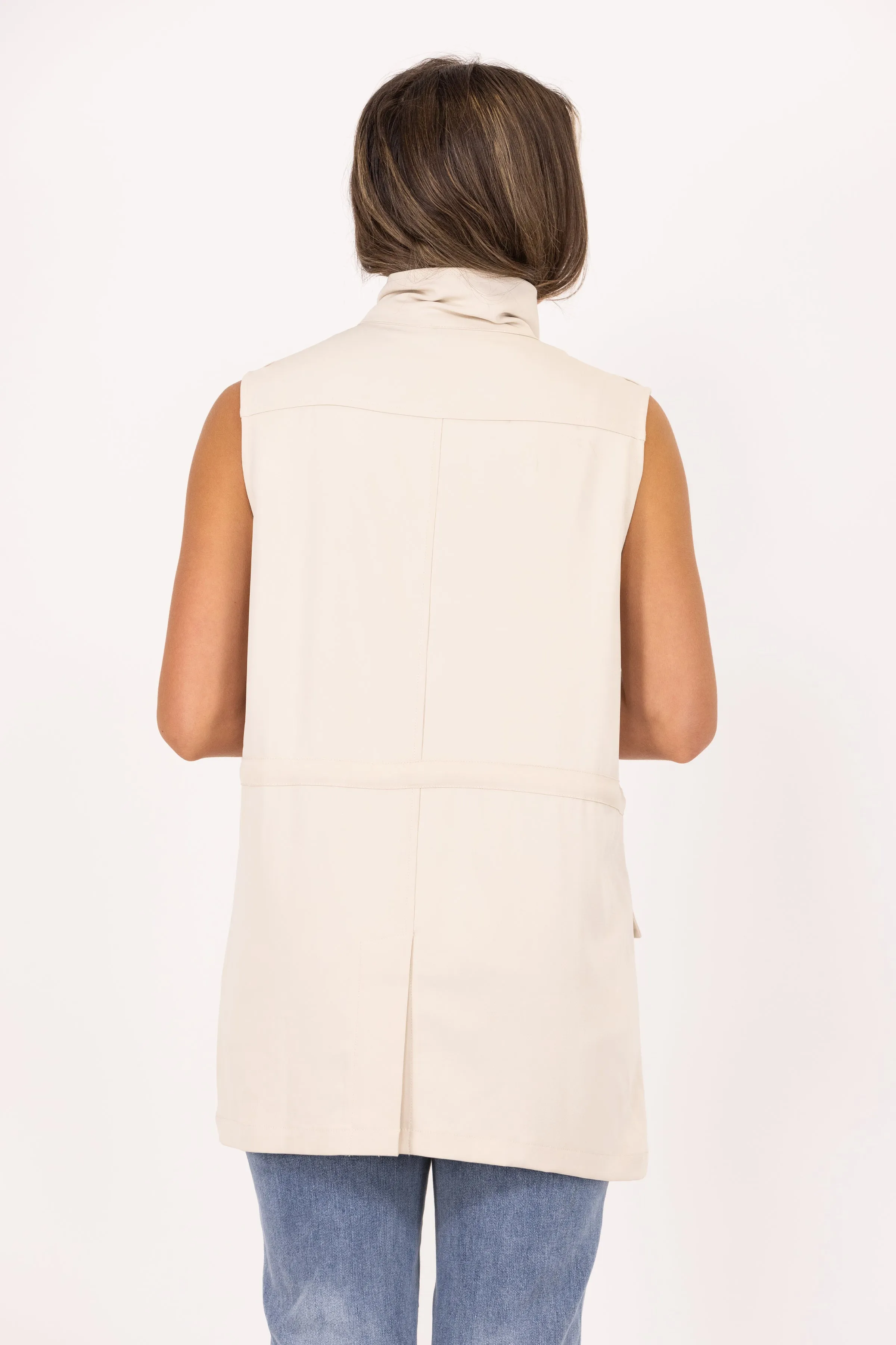 Veste à cordon de serrage pour femme avec poches cargo *Vente finale*