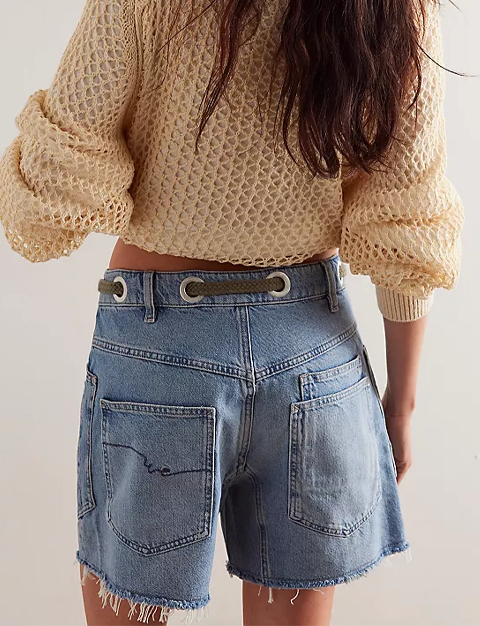 Moxie Shorts, Vêtements Bleu Intemporel_free-people
