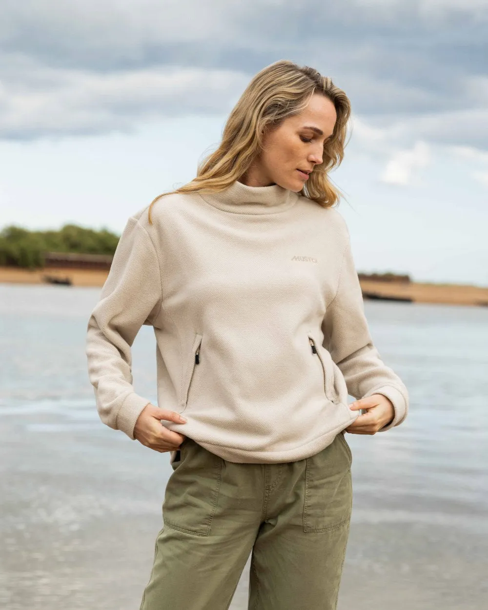 Pull en polaire classique pour femmes Musto - Vêtements Musto