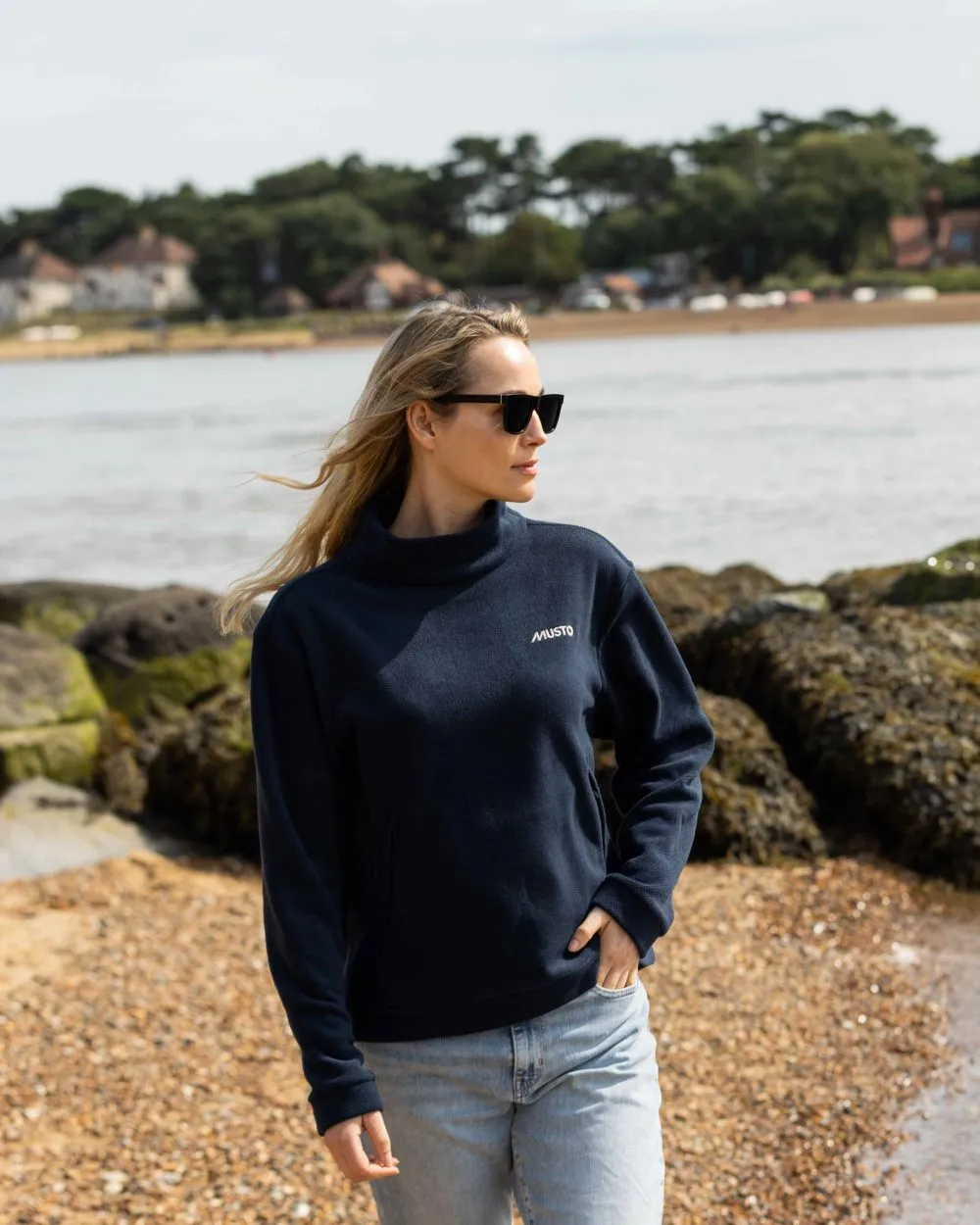 Pull en polaire classique pour femmes Musto - Vêtements Musto