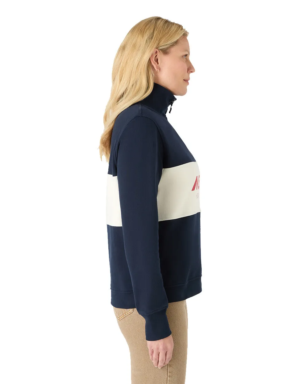 Musto Sweat à mi-zip classique pour femmes - Vêtements Musto