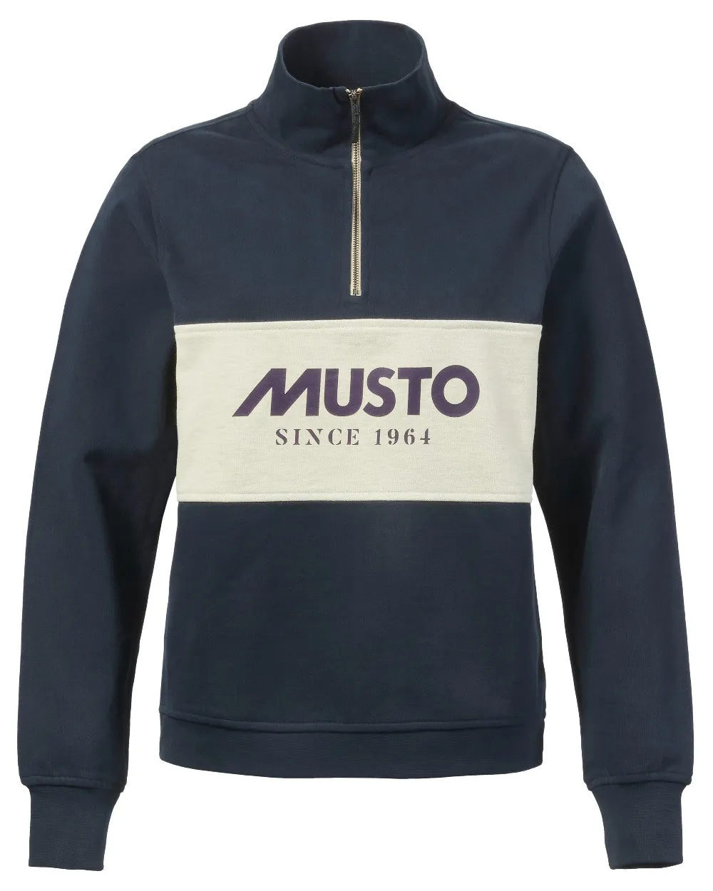 Musto Sweat à mi-zip classique pour femmes - Vêtements Musto