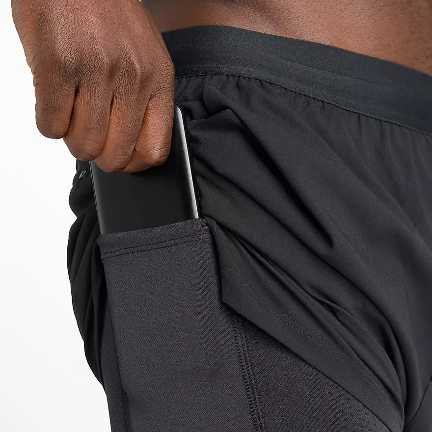 New Balance AC Lined Short 5 - Noir - HOMME (MS41290) New Balance