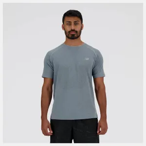 T-shirt en maille New Balance - Gris sportif - HOMME New Balance