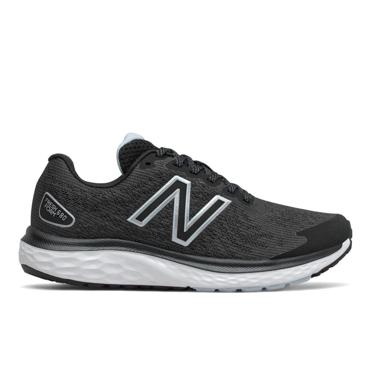 NEW BALANCE Chaussure de Running Femme FRESH FOAM 680V7 Noir/Blanc