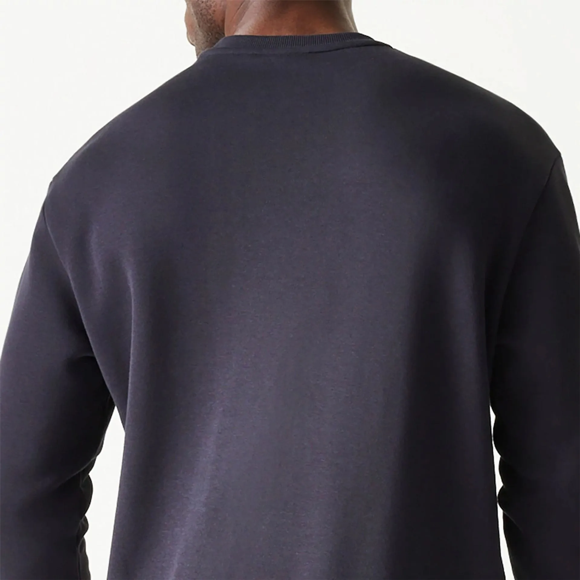 Sweats à capuche et pulls New Era Pull New Era Essential en bleu marine oversized à col rond