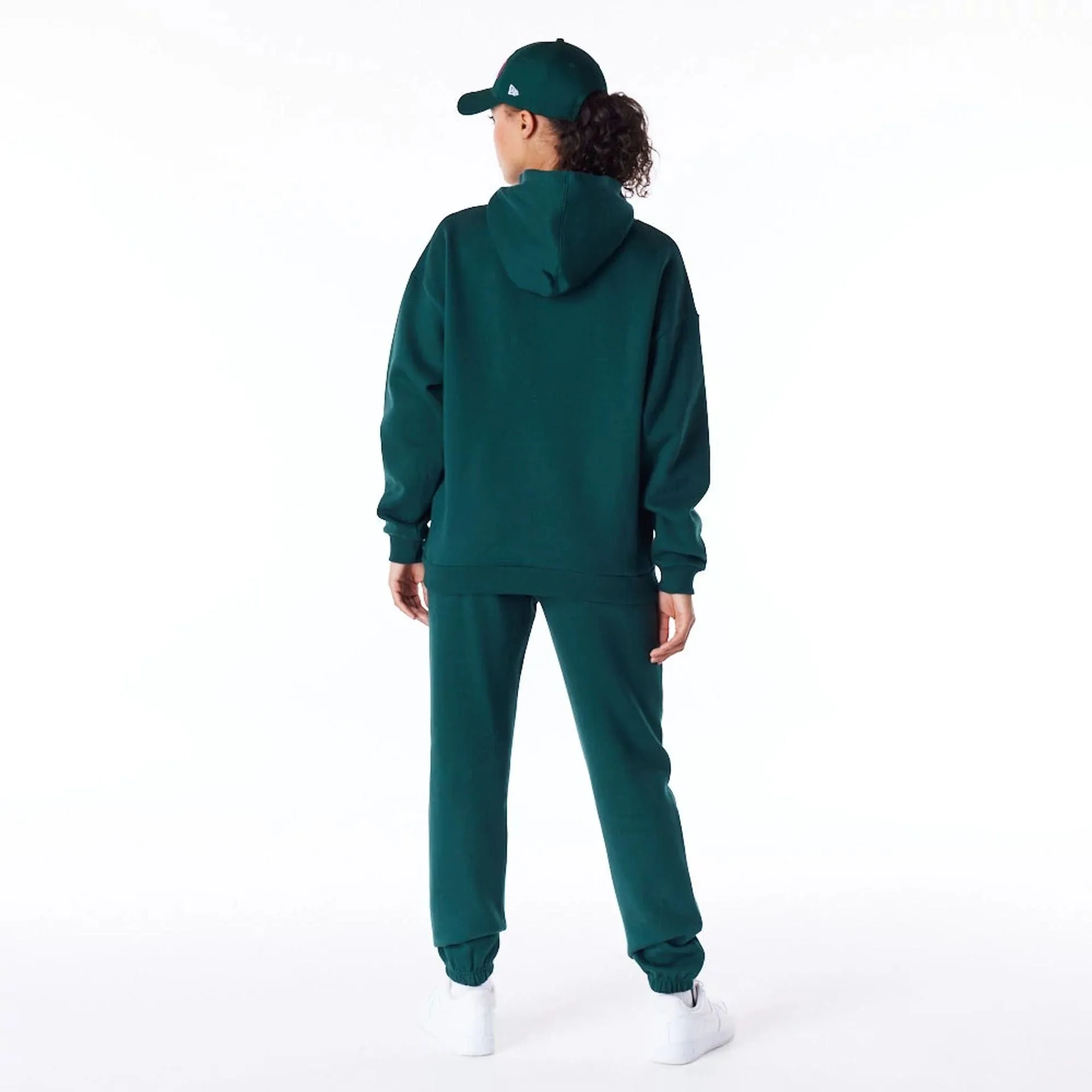Sweats à capuche et pulls New Era Pull à capuche oversize vert foncé avec remplissage New Era