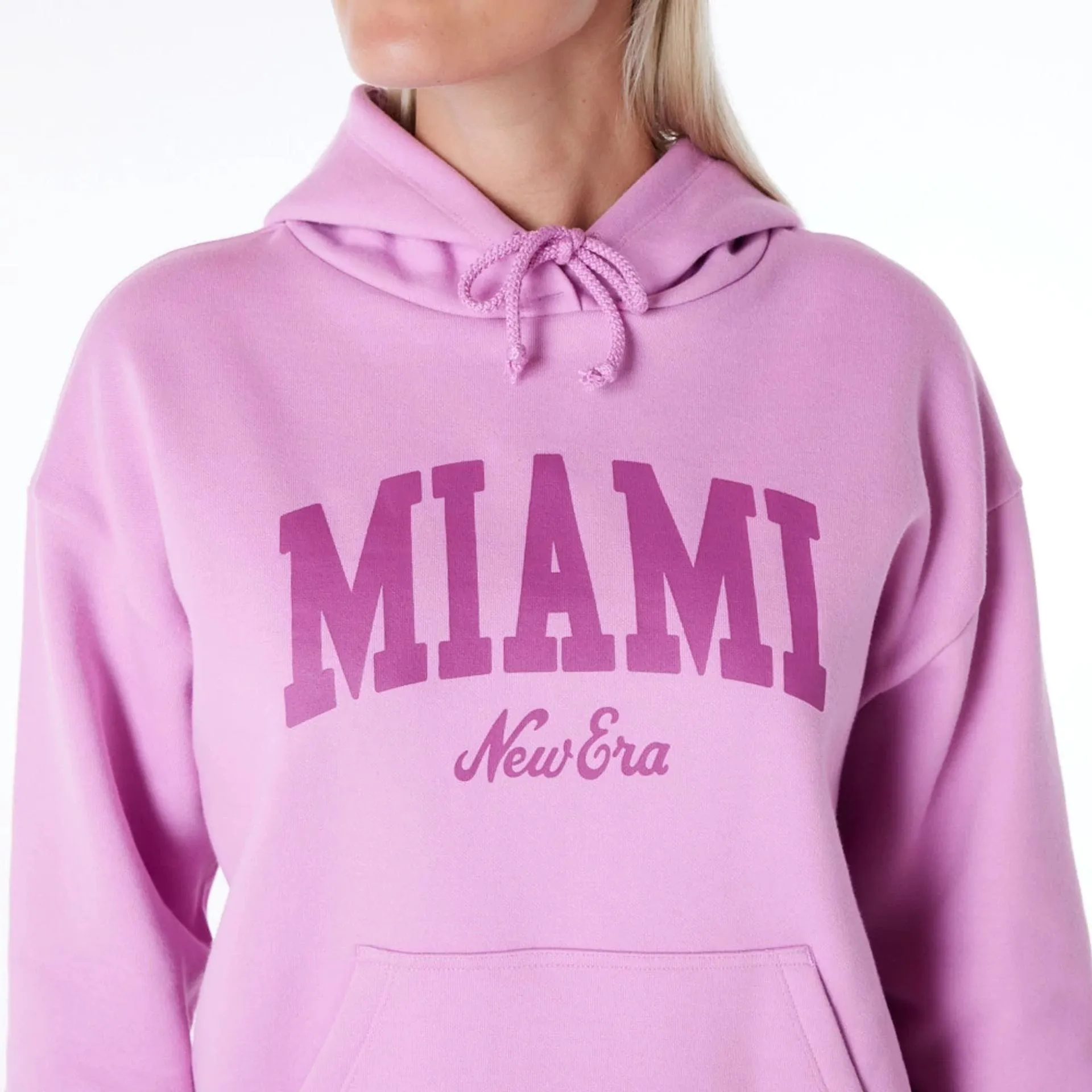 Sweats à capuche et pulls New Era Pull à capuche oversize pastel rose New Era