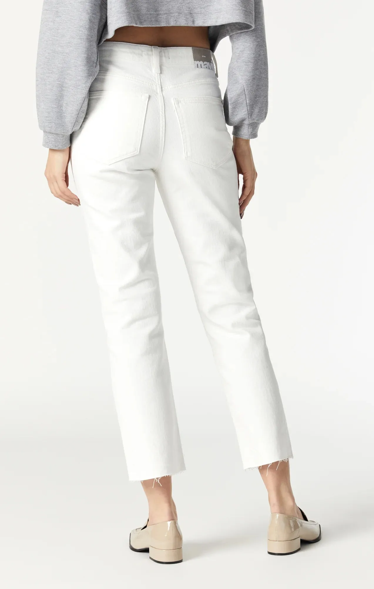 New York Pantalon droit Off White Mavi Clothing