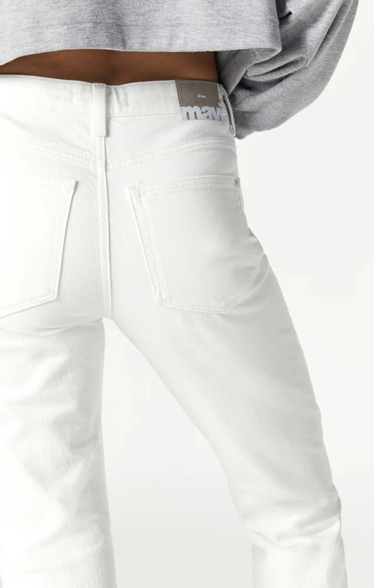 New York Pantalon droit Off White Mavi Clothing