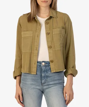 Nouvelle Veste Zinnia en Tencel en Limeade