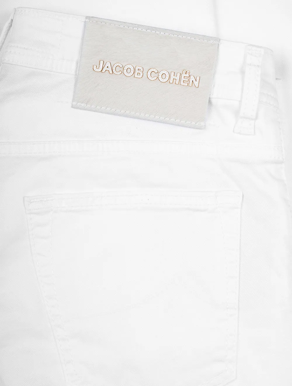 Nick 5 Poches Chino Blanc