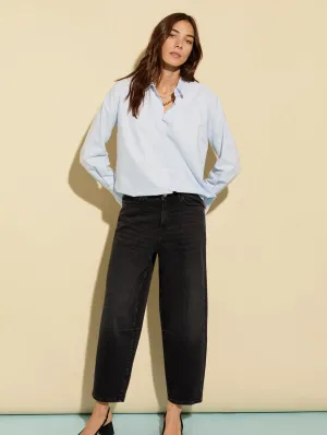 Nixi Organic Jean Stretch en Coton Biologique | Noir Lavé