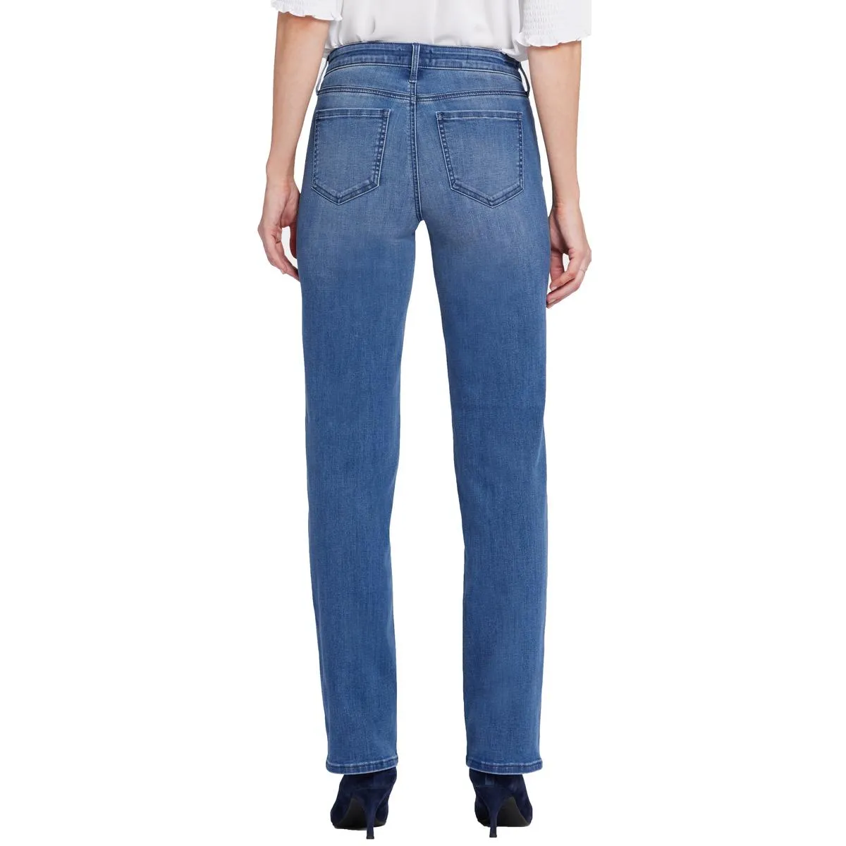 NYDJ Femmes Bailey Jean Droit Détendu en Denim
