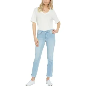 NYDJ Femmes Petites Sheri Jeans en Denim à Ourlet Coupé à la Cheville