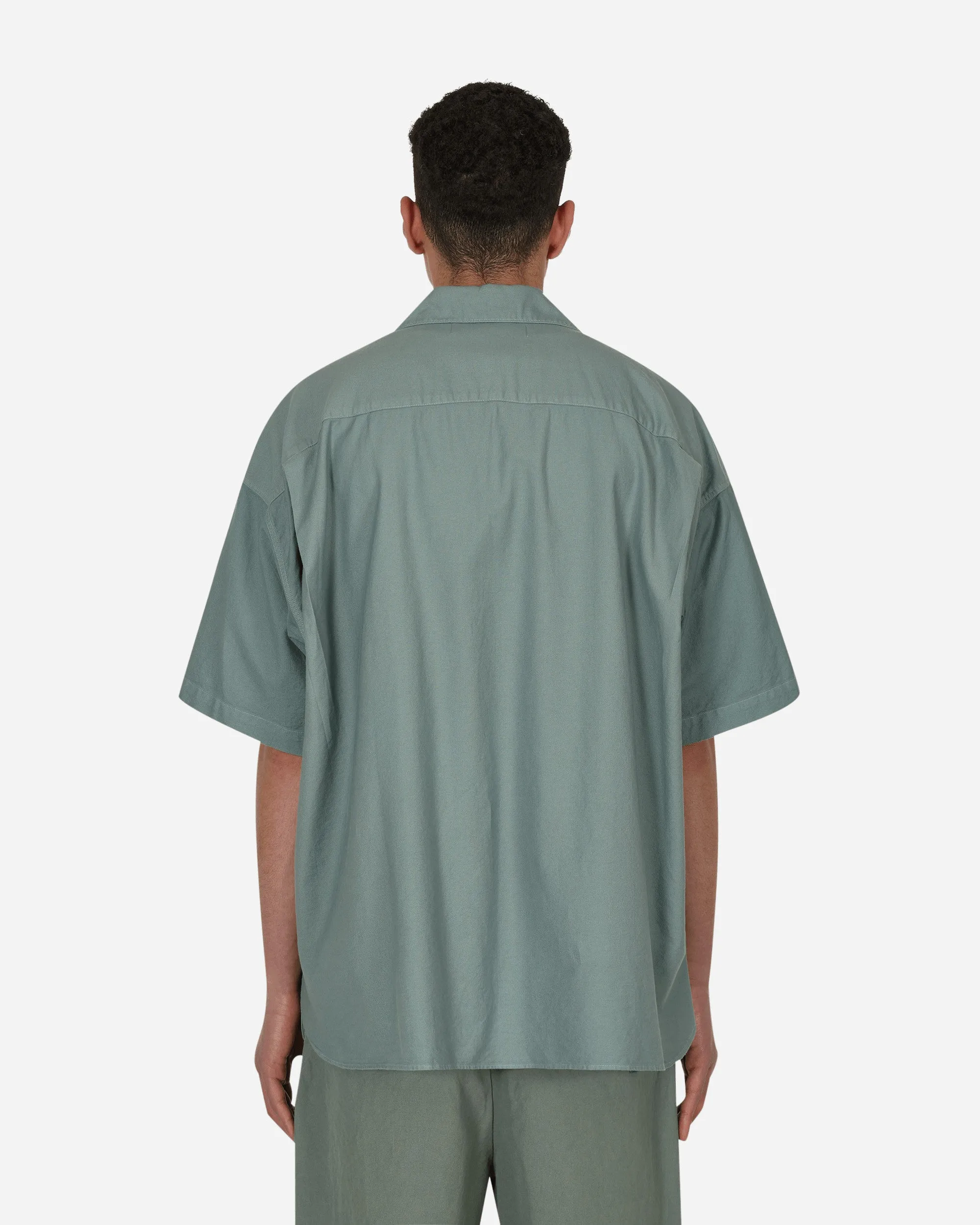 Chemise Oxford à manches courtes Verte