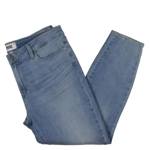 Paige Femmes Verdugo Jeans Dénim Lavage Clair Taille Courte