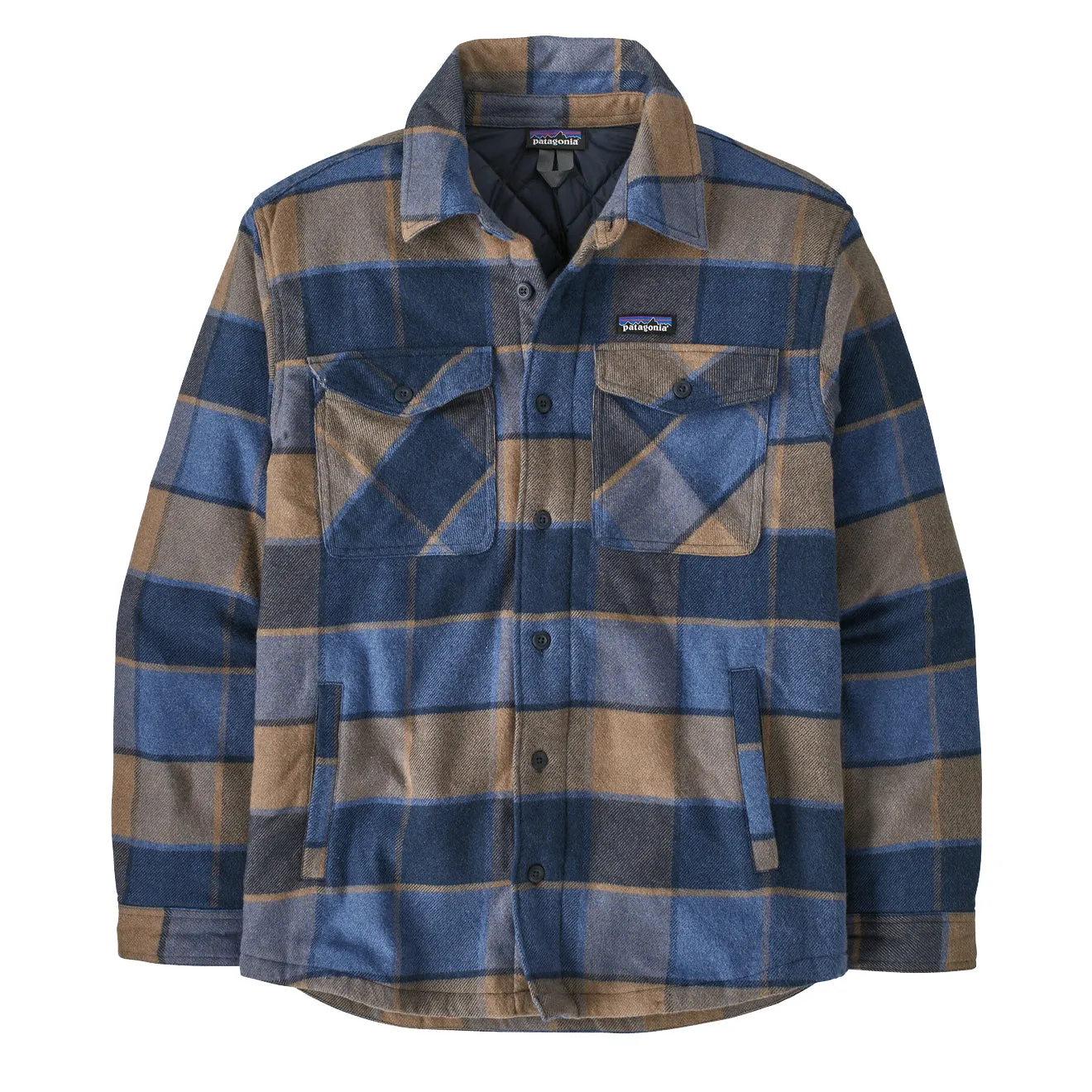 Chemise en flanelle légère isolée Fjord Patagonia William / Bleu fumé