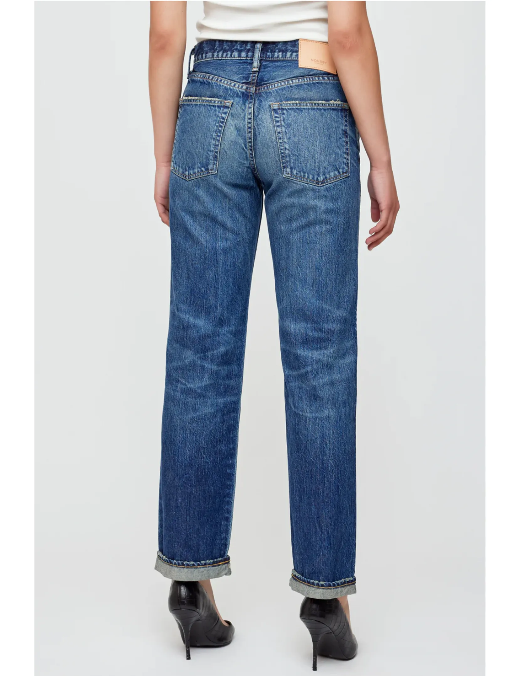 Peirson Straight, Vêtements Bleu Foncé_moussy