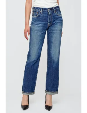 Peirson Straight, Vêtements Bleu Foncé_moussy