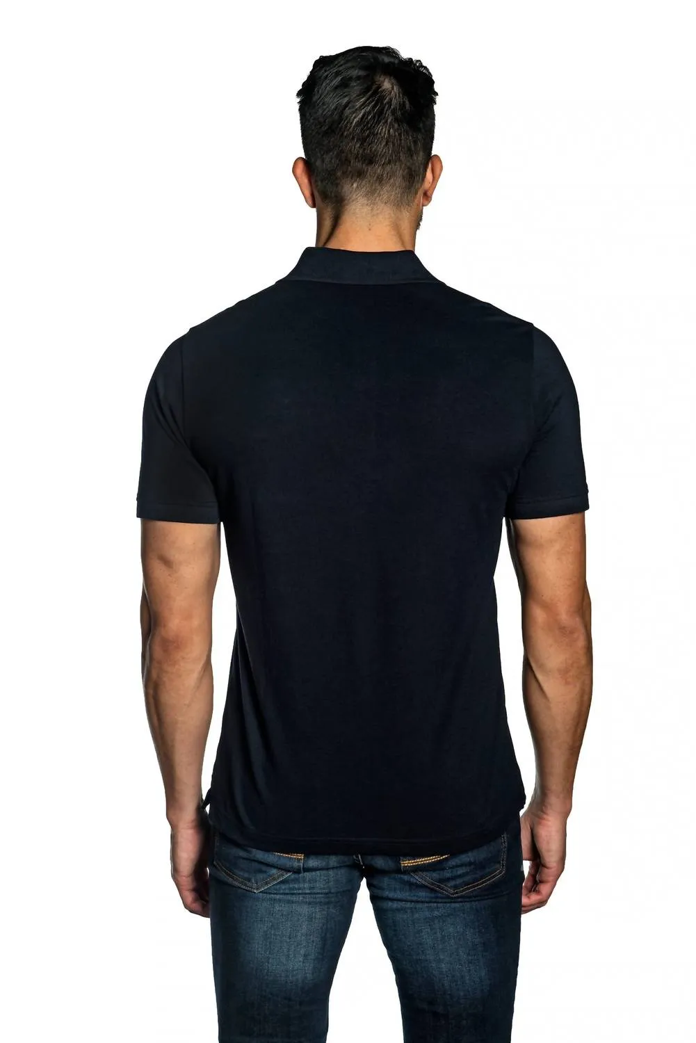 Polo Brodé Étoile Bleu Marine