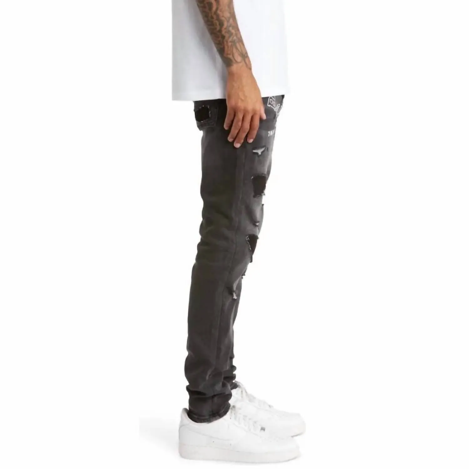 Provisions Jeans En Astra Noir