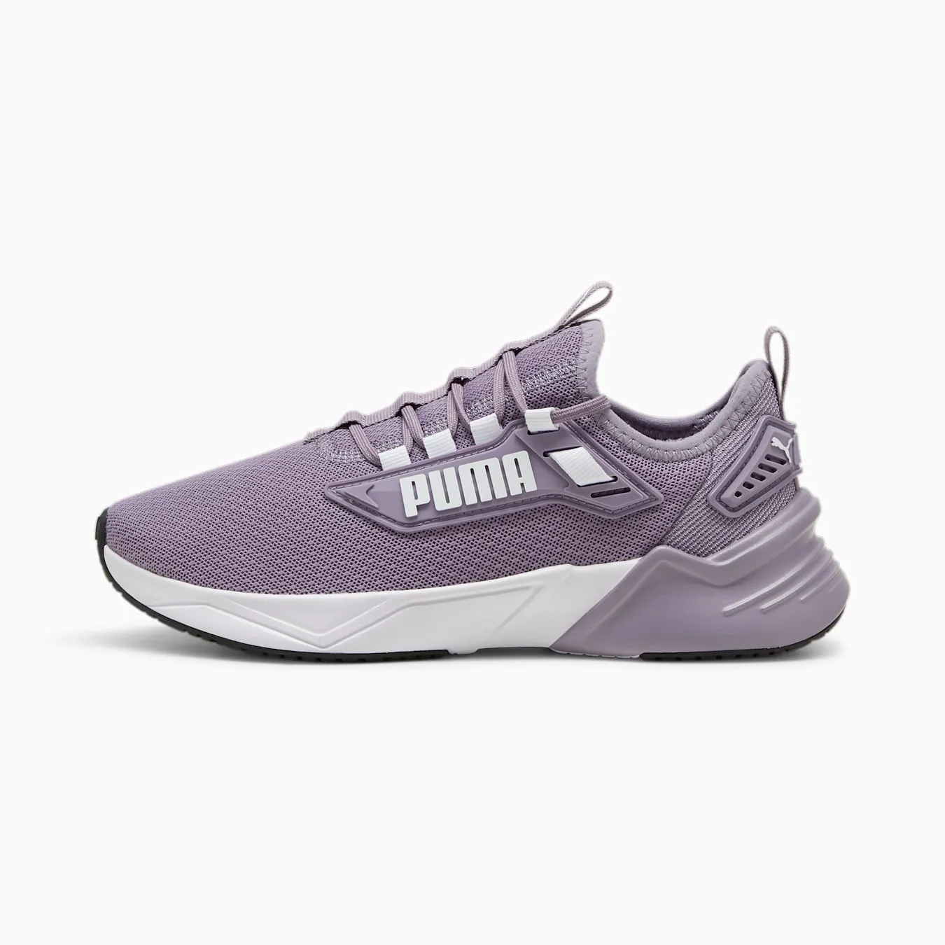 PUMA CHAUSSURES DE COURSE UNISEX RETALIATE PRUNE/BLANCHE