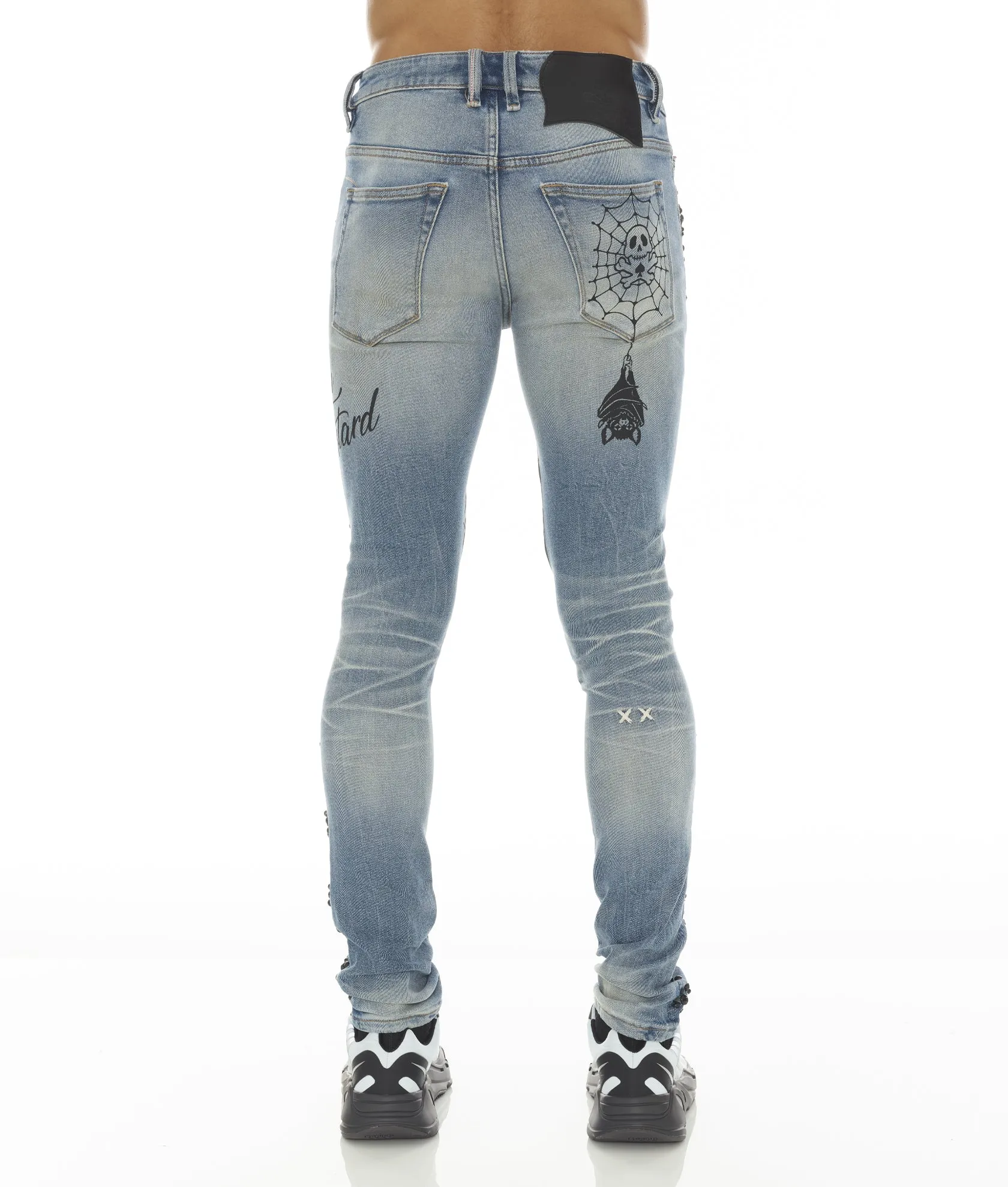 PUNK SUPER SKINNY EN ACIDE LUCKY BASTARD