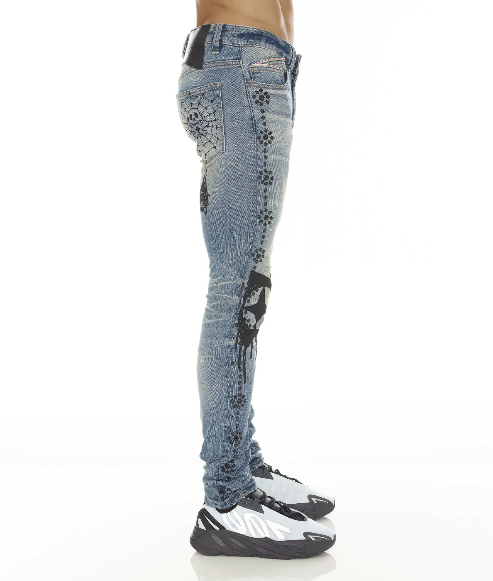 PUNK SUPER SKINNY EN ACIDE LUCKY BASTARD