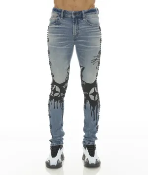 PUNK SUPER SKINNY EN ACIDE LUCKY BASTARD