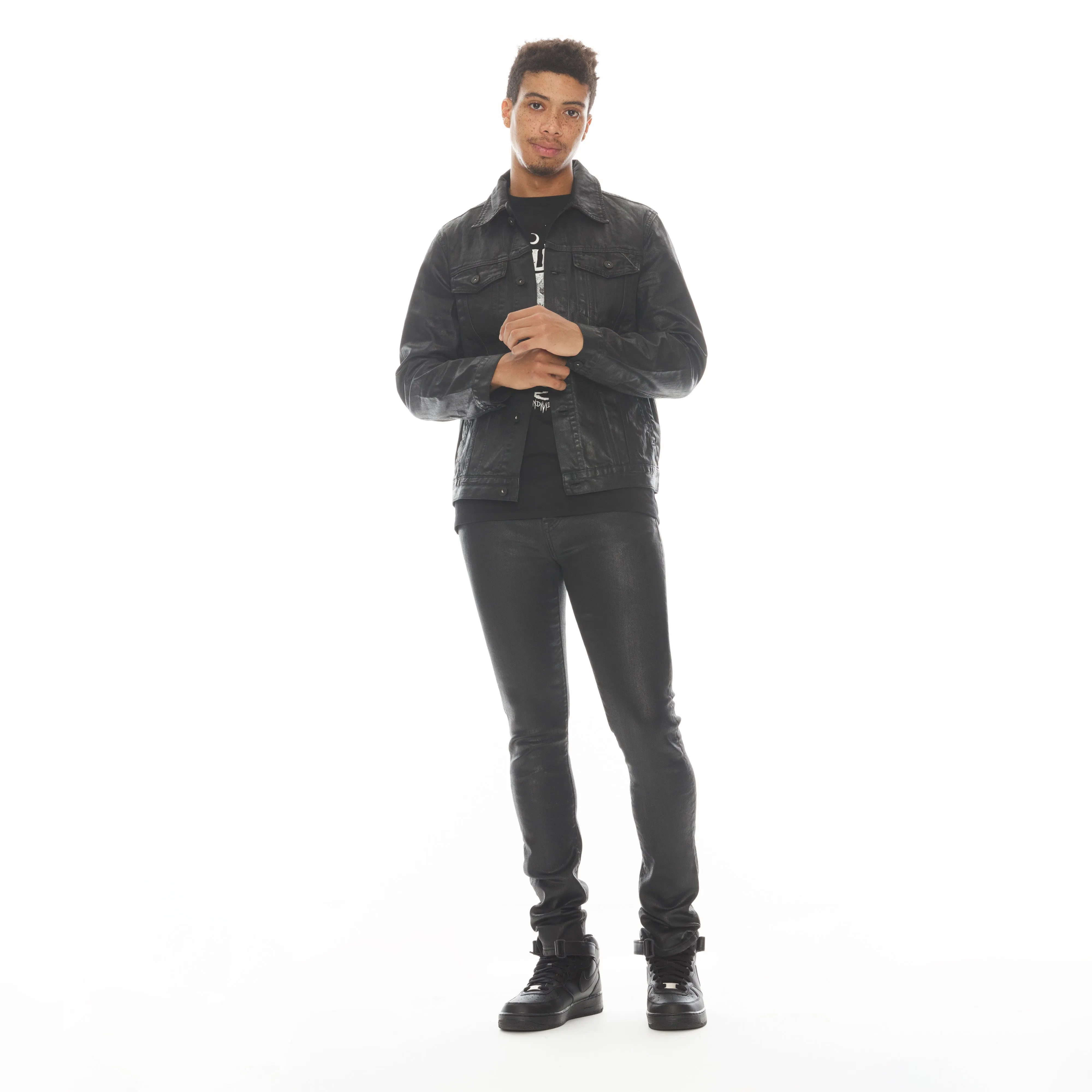 PUNK SUPER SKINNY EN NOIR