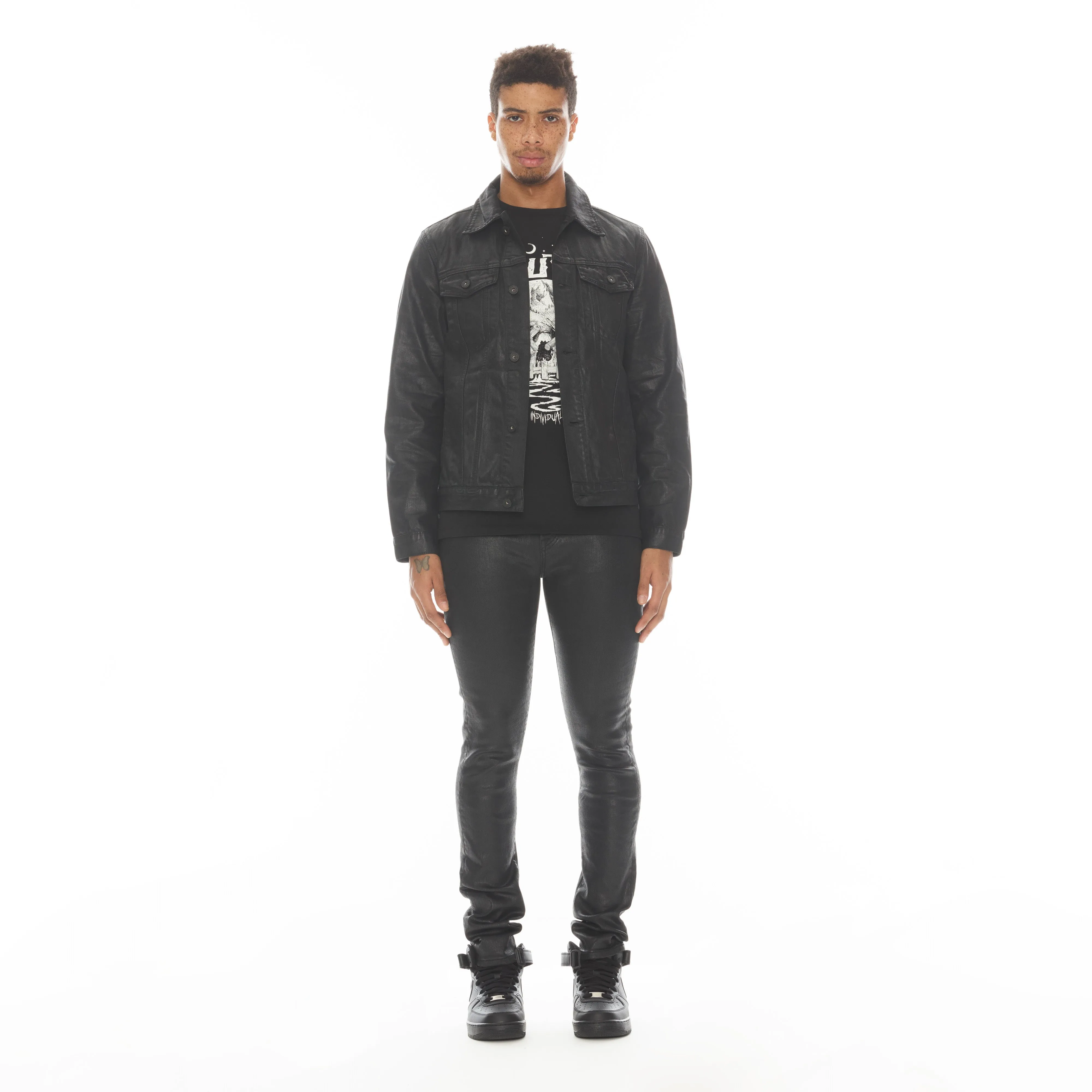 PUNK SUPER SKINNY EN NOIR