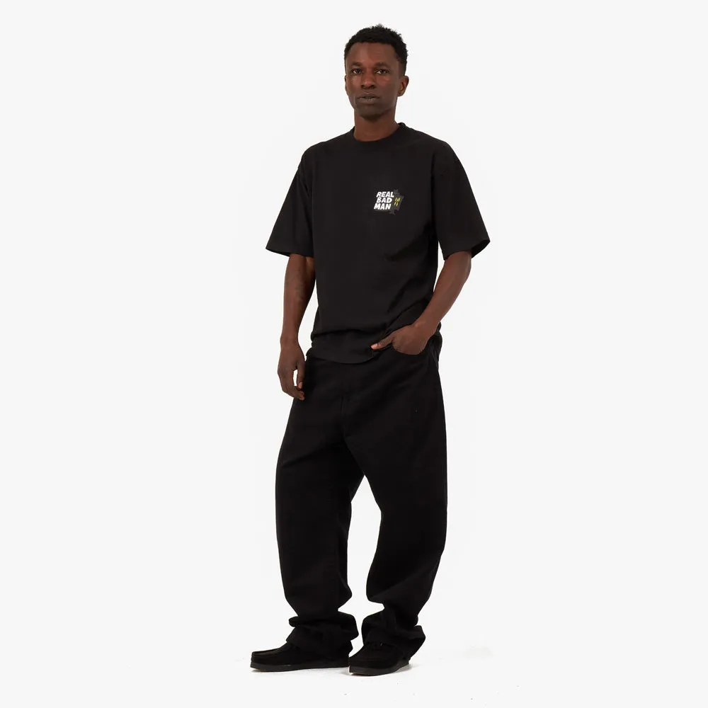 T-shirt Real Bad Man avec hommes masqués / Noir