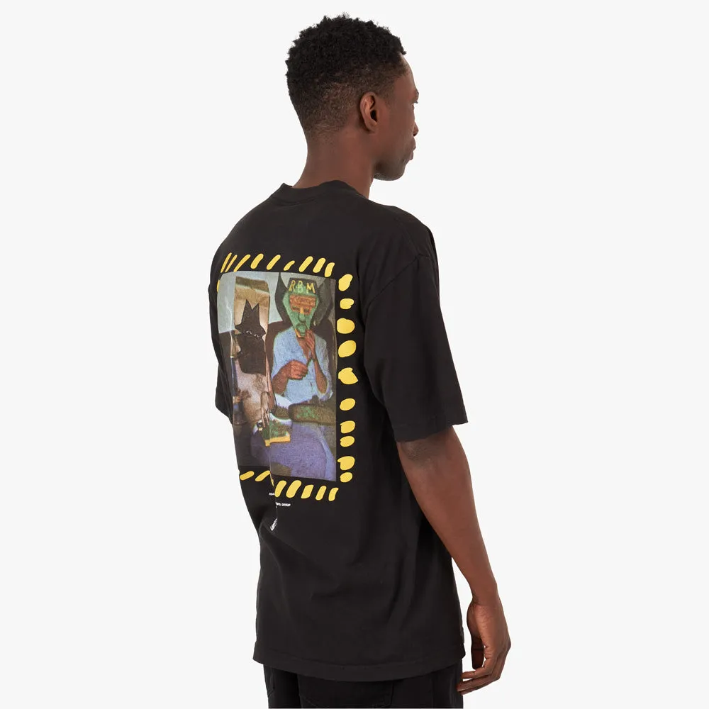 T-shirt Real Bad Man avec hommes masqués / Noir