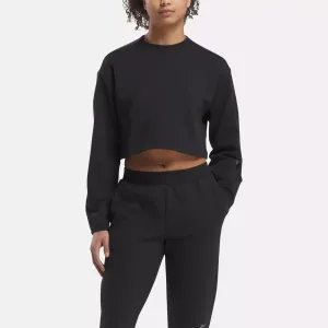Reebok Vêtements Femme Sweat-Shirt Mid-Layer Active Collective DreamBlend