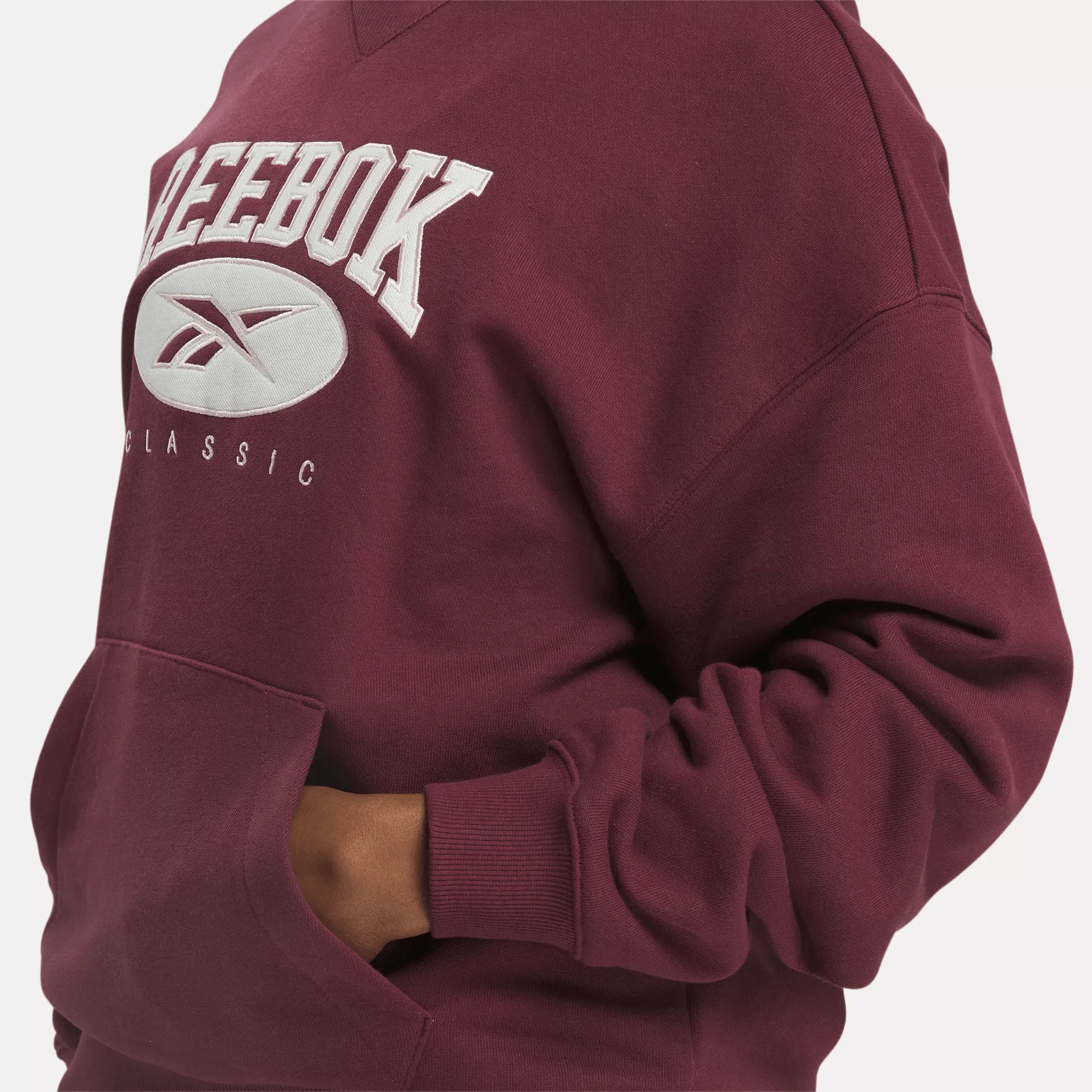 Reebok Vêtements Femme Classics Archive Essentials Sweat à capuche en French Terry avec grand logo